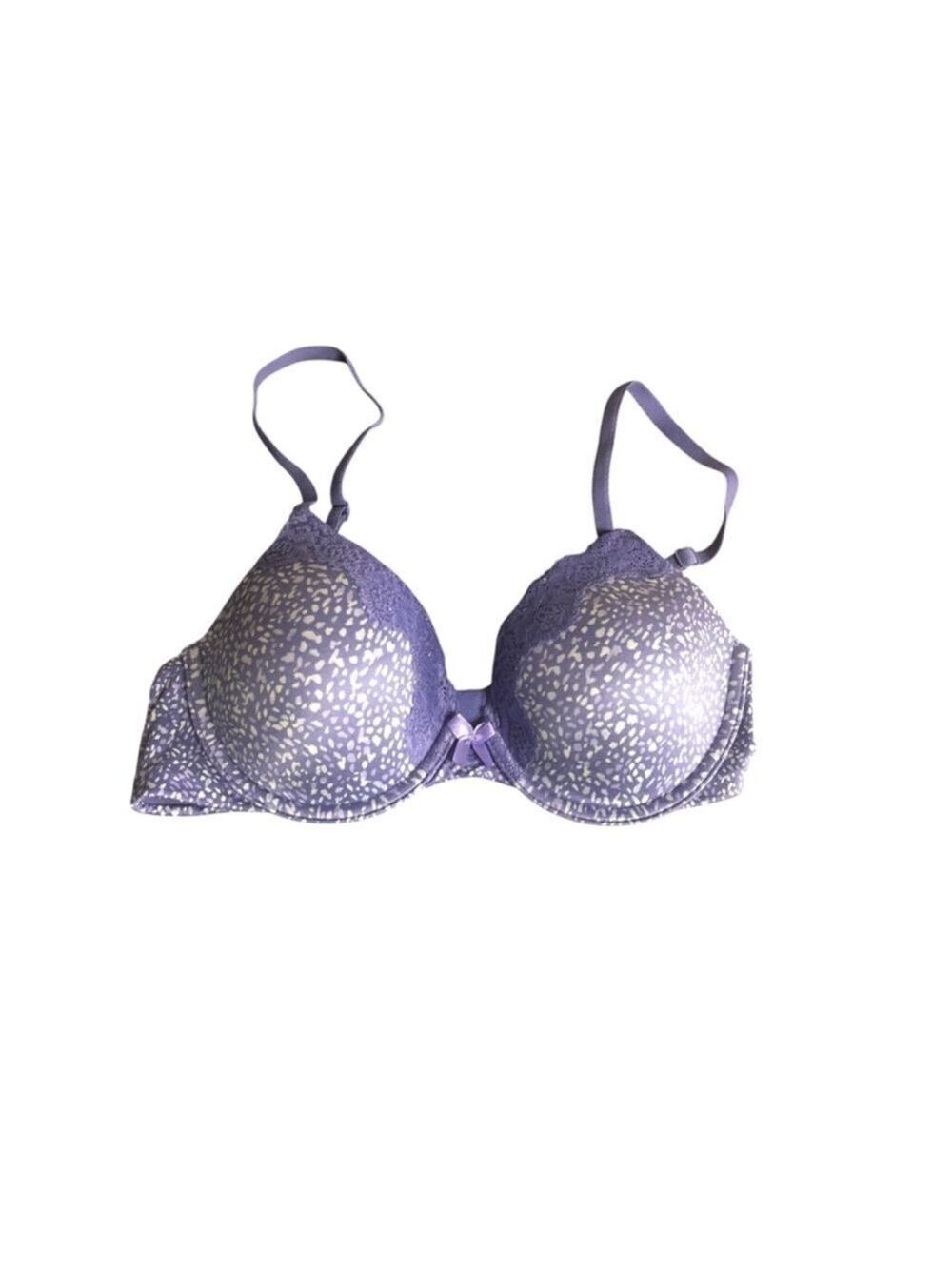 Maidenform Women's 34B Padded Bra Purple